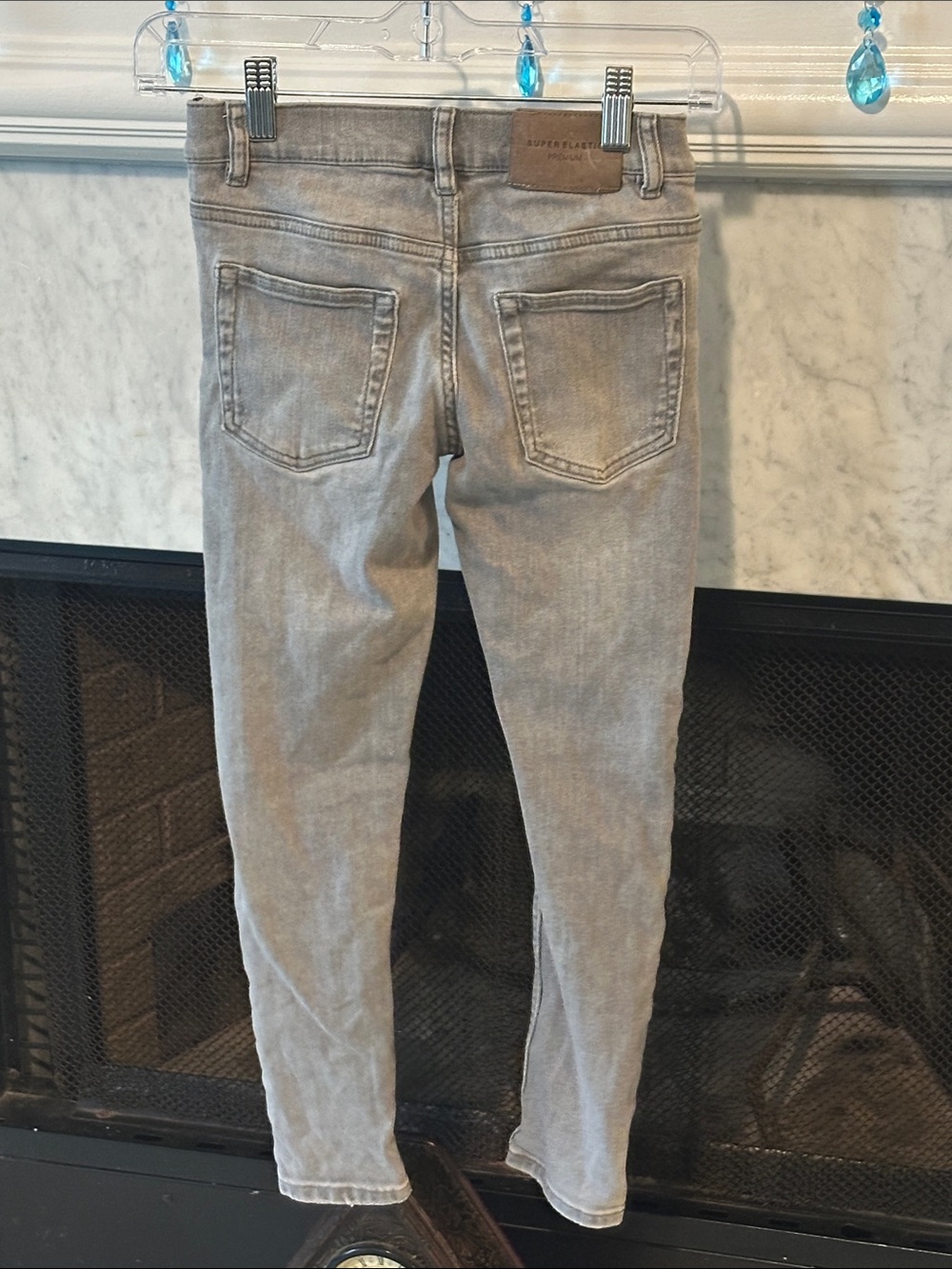 Zara Light Blue Distressed Kids Jeans - Picture 8 of 8